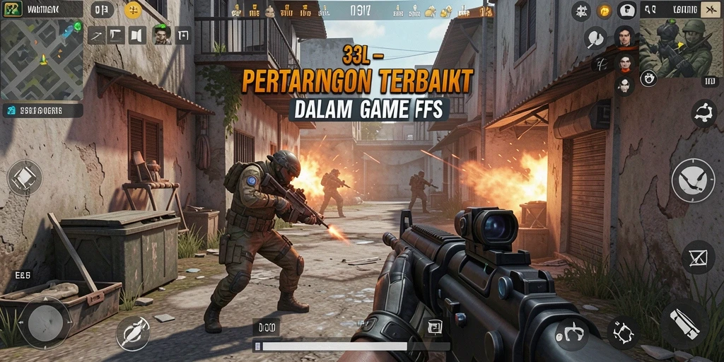 Gameplay intens di 33L dengan aksi FPS yang seru.