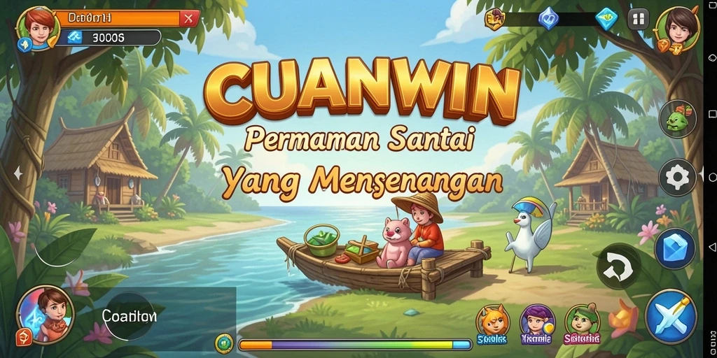 Tampilan menarik dan gameplay yang seru di CUANWIN.