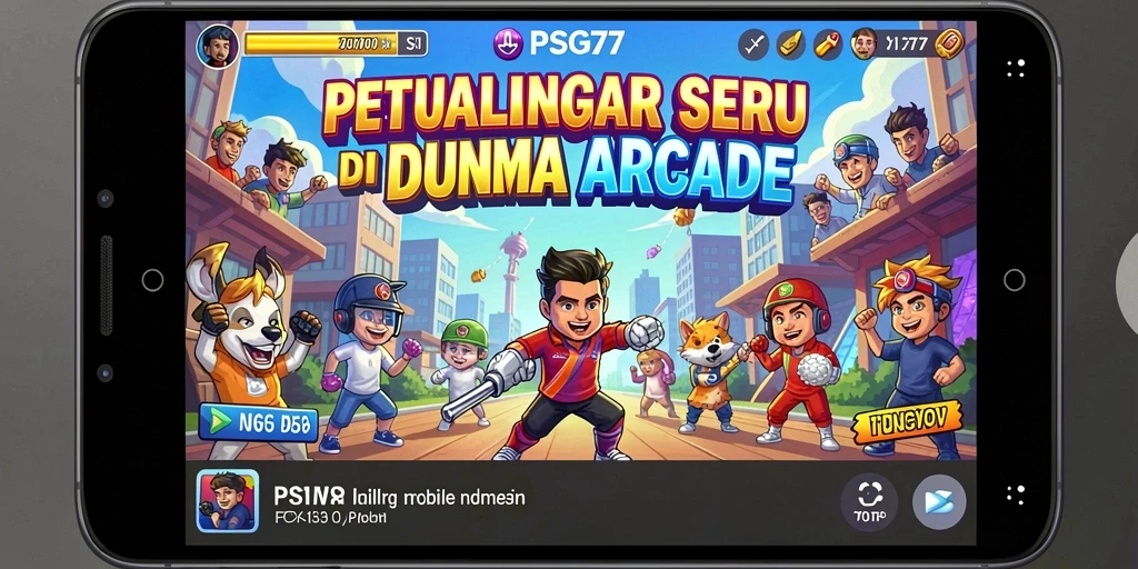 Tampilan gameplay seru di PSG77 dengan karakter dan tantangan yang menakjubkan.
